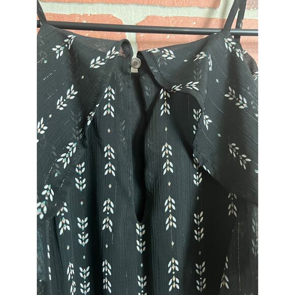 Maurices | Cold Shoulder Arrow Print Dress - Picture 8 of 8